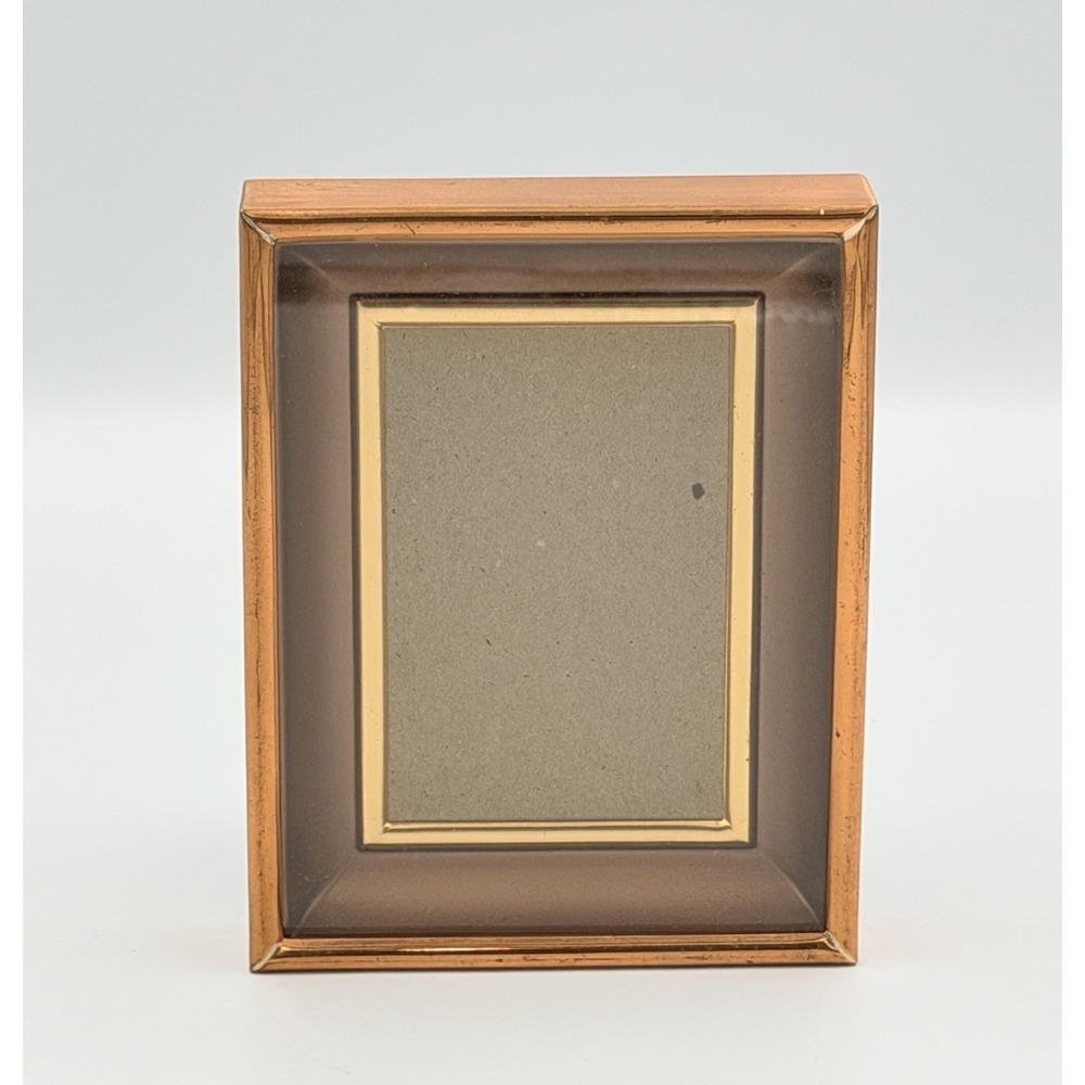 VTG Coppercraft Guild Copper Picture Frame 2x3 Desktop MCM Accent Display